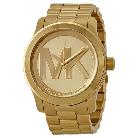 michael kors ladies gold tone bracelet watch|Michael Kors watches macy's.